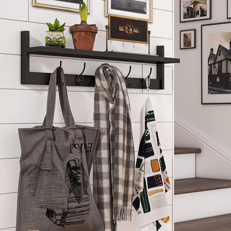 Coat hooks and discount storage